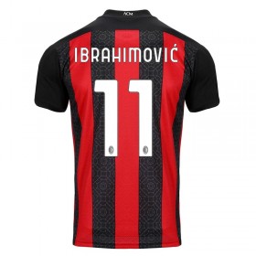 Fußballtrikots AC Mailand Zlatan Ibrahimovic 11 2020-2021 Kurzarm Heimtrikotsatz kaufen